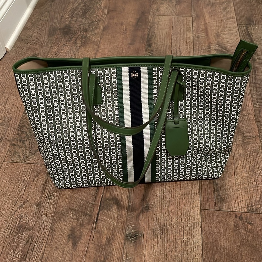 TB Green Gemini Tote